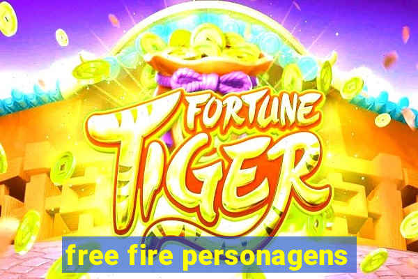 free fire personagens